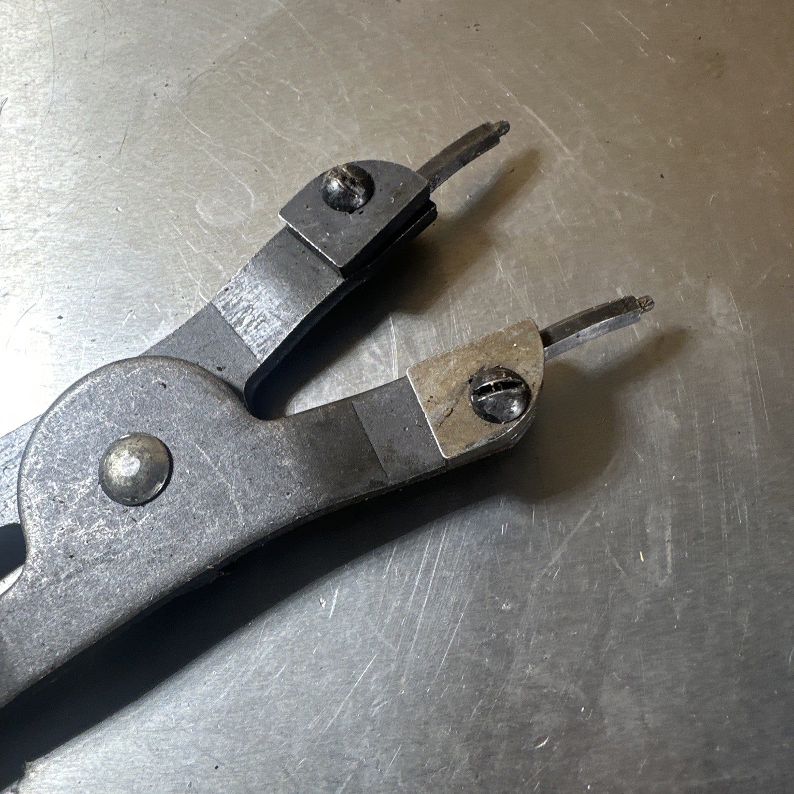 K-D TOOLS #456 EXTERNAL SNAP RING PLIERS INTERCHANGEABLE TIP 10” USA