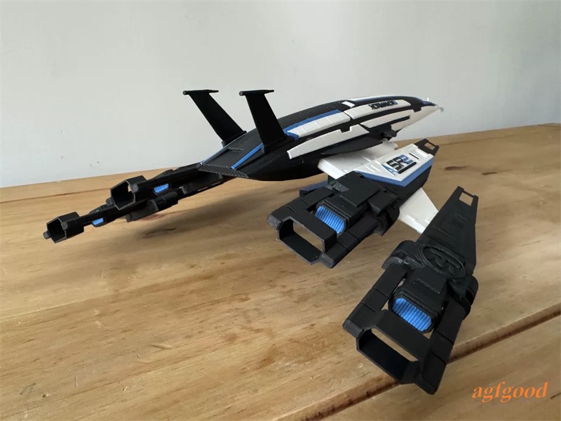 MASS EFFECT SSV Normandy SR2 Spaceship Painted Model 3D Build Length 50CM