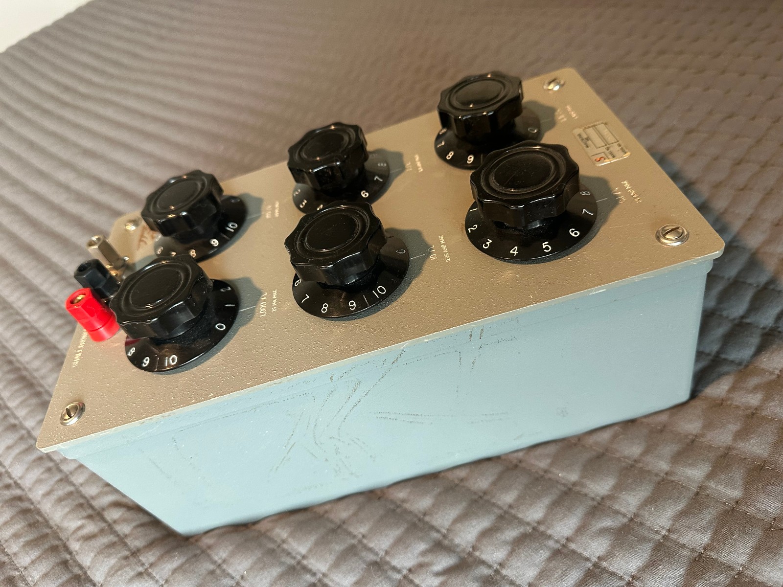 Shalltronix 817C-01 Resistance Box Decade Resistor