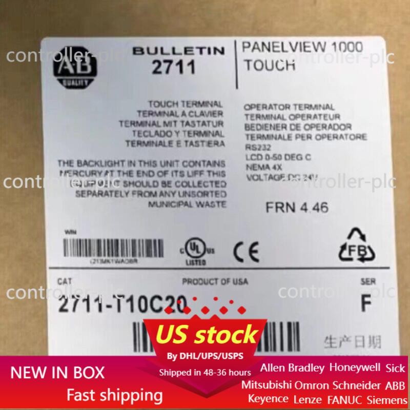 AB 2711-T10C20  Factory Sealed 2711-T10C20 Spot Goods UPS ping US Free Tax