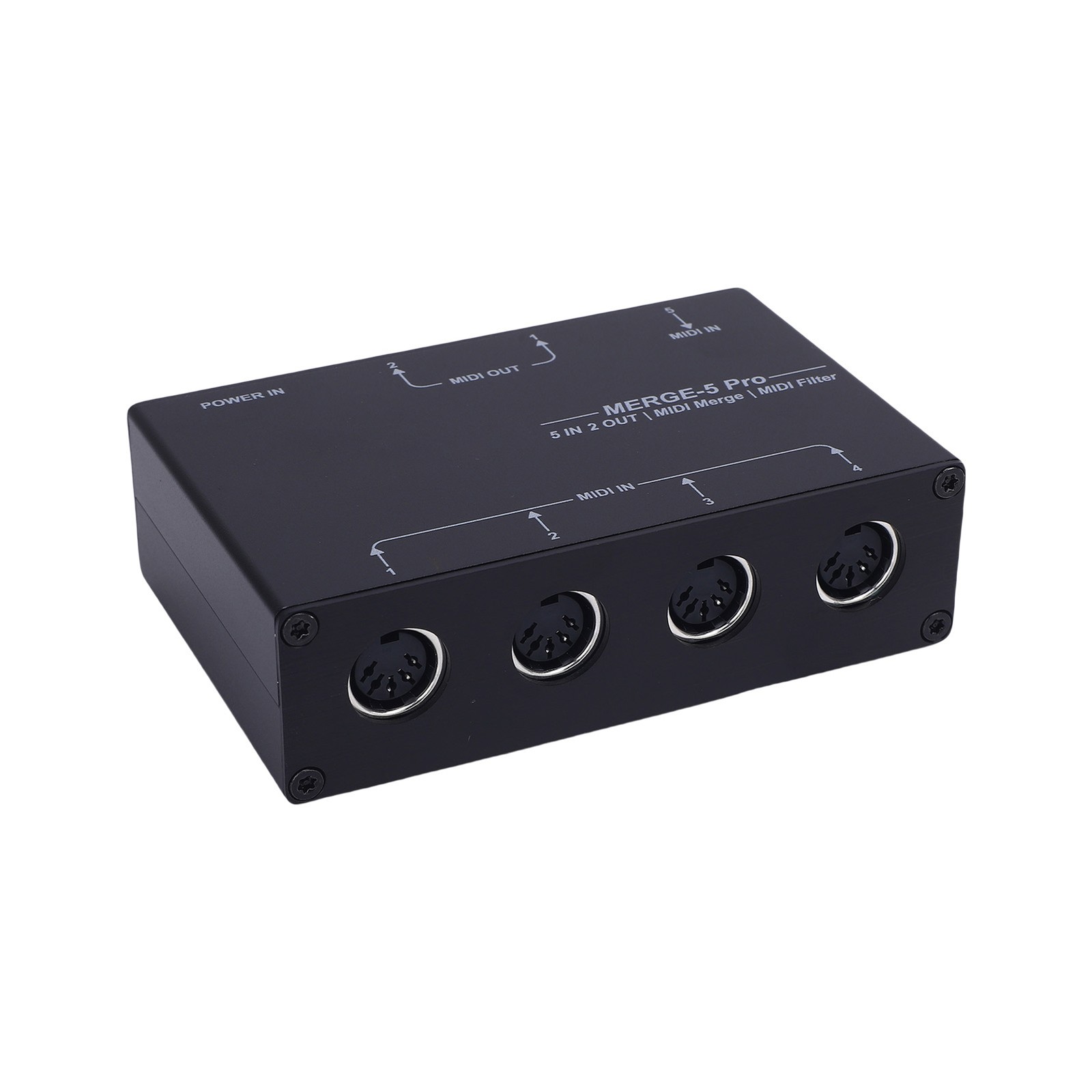 USB MIDI Host Box MIDI Splitter For MIDI Keyboard
