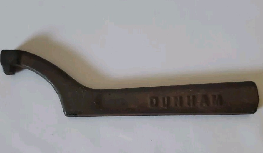 Vintage Dunham (3263) Pin Spanner Wrench 1 1/2 inch