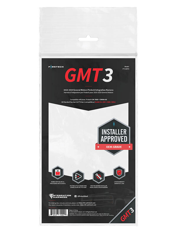 Firstech FTI-GMT3 Integration Installation Harness for General Motors 2010-2020