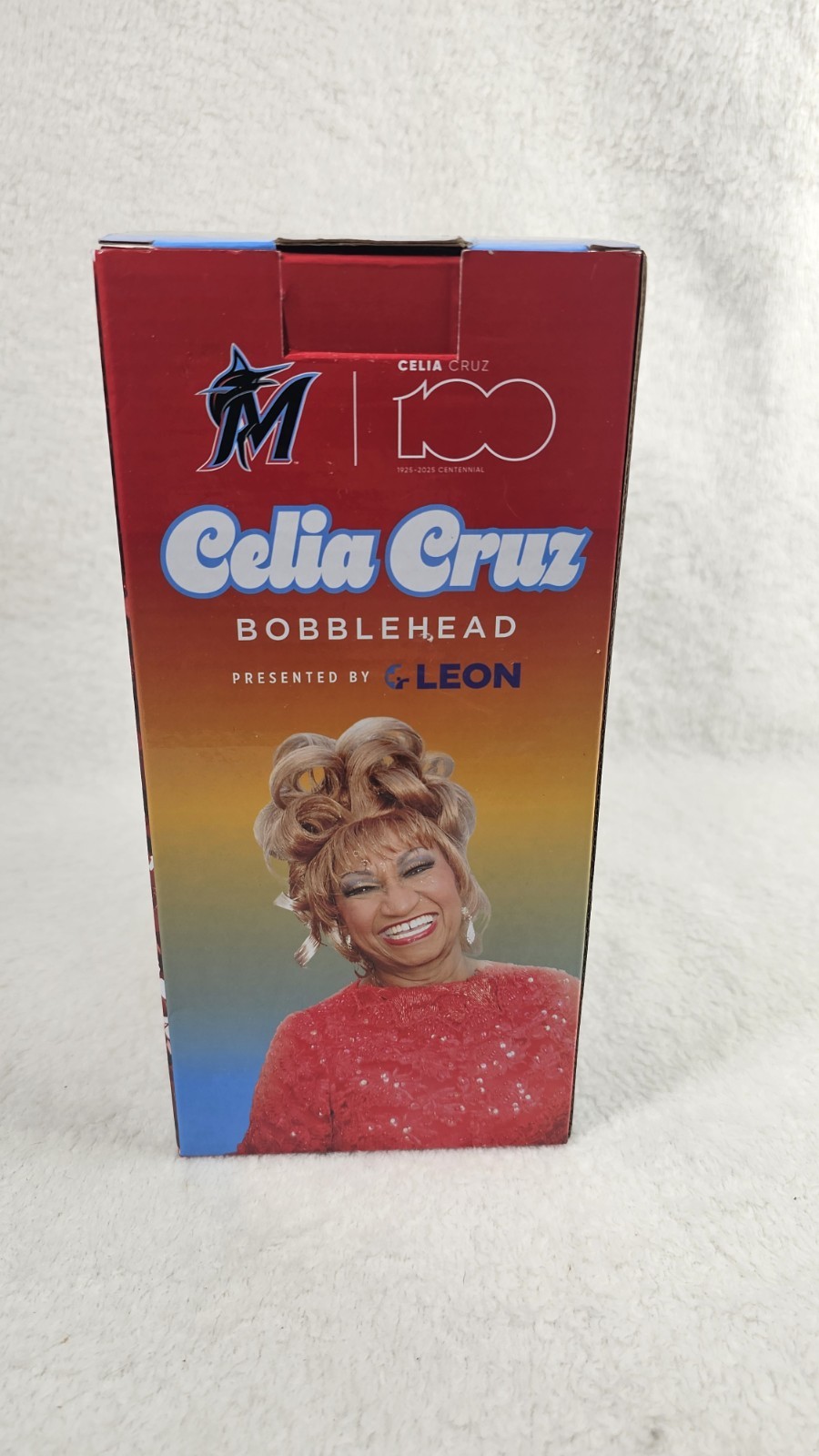 Celia Cruz Miami Marlins MLB Bobblehead SGA 5/15/25 Limited Edition  New In Box