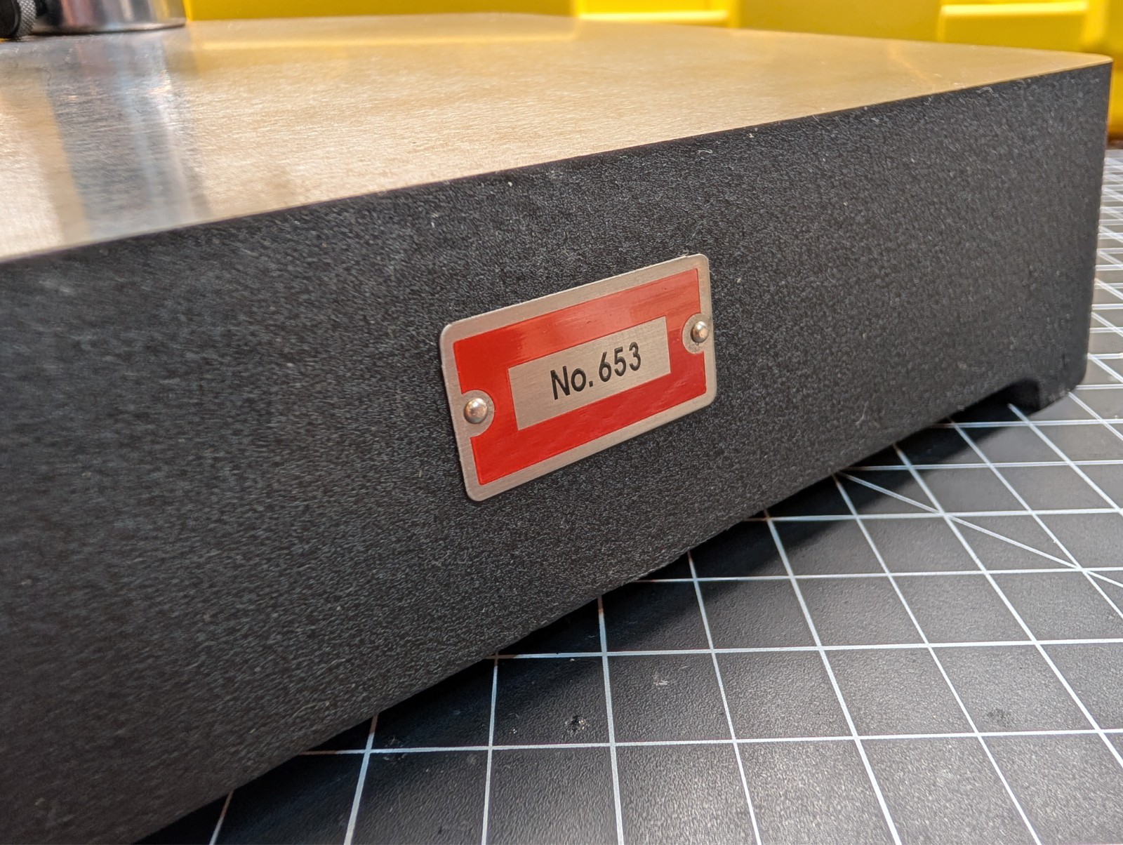 Starrett No. 653 Cast Iron Comparator Stand without Indicator
