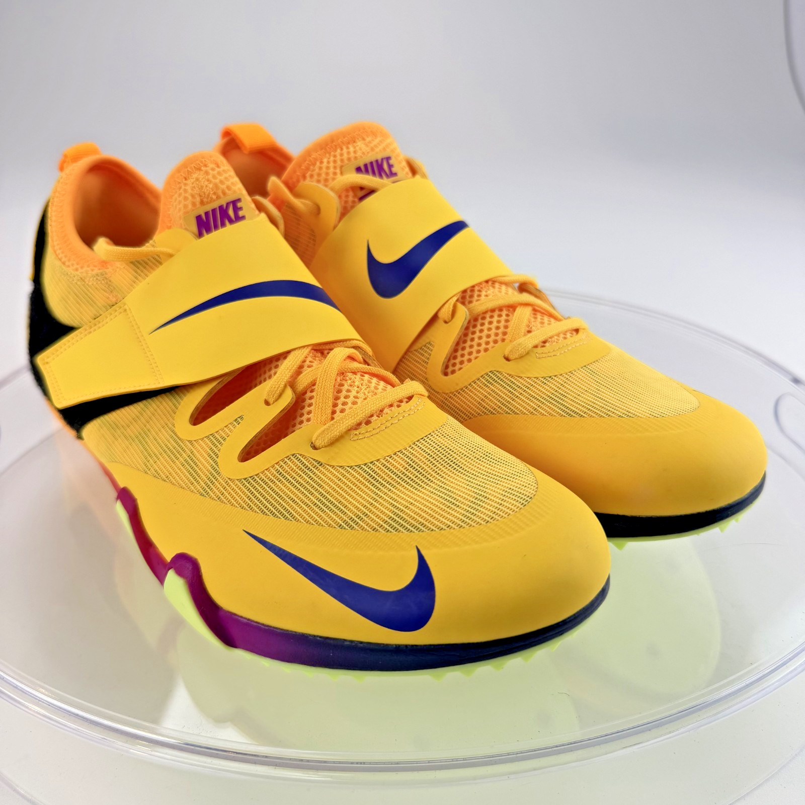 Nike Zoom Pole Vault Elite Citron Pulse Yellow Spikes FZ9649-800 Mens Sizes NWOB