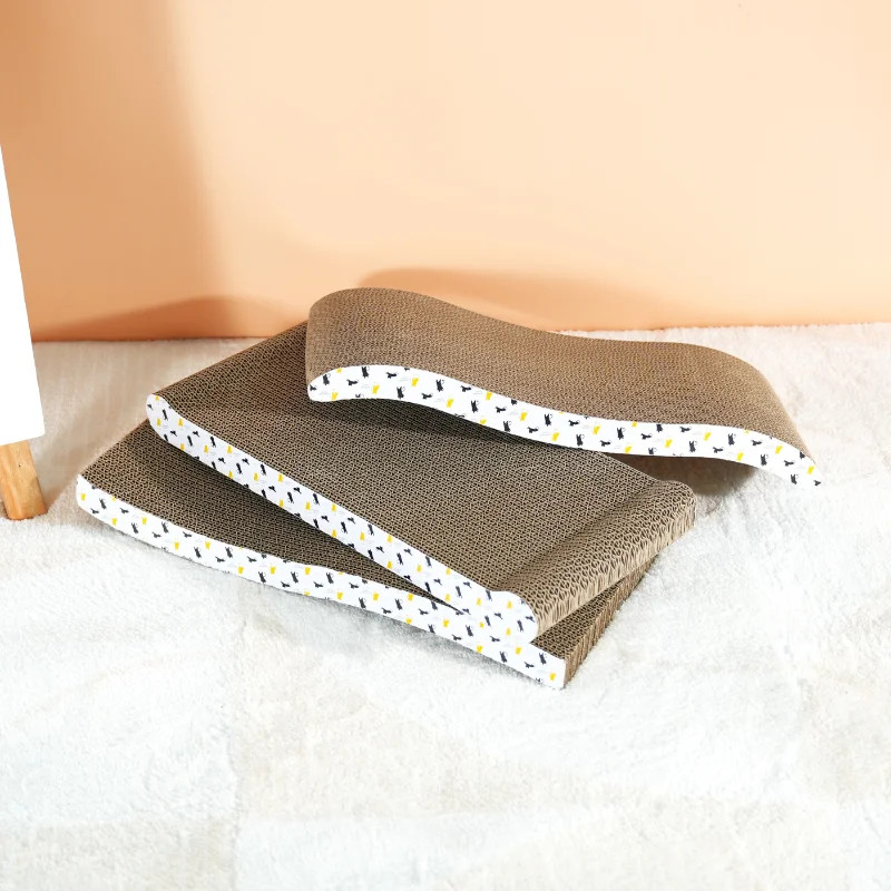 Cat Scratching Board, Cardboard Double-sided Cat Scratching Board Modern Toys