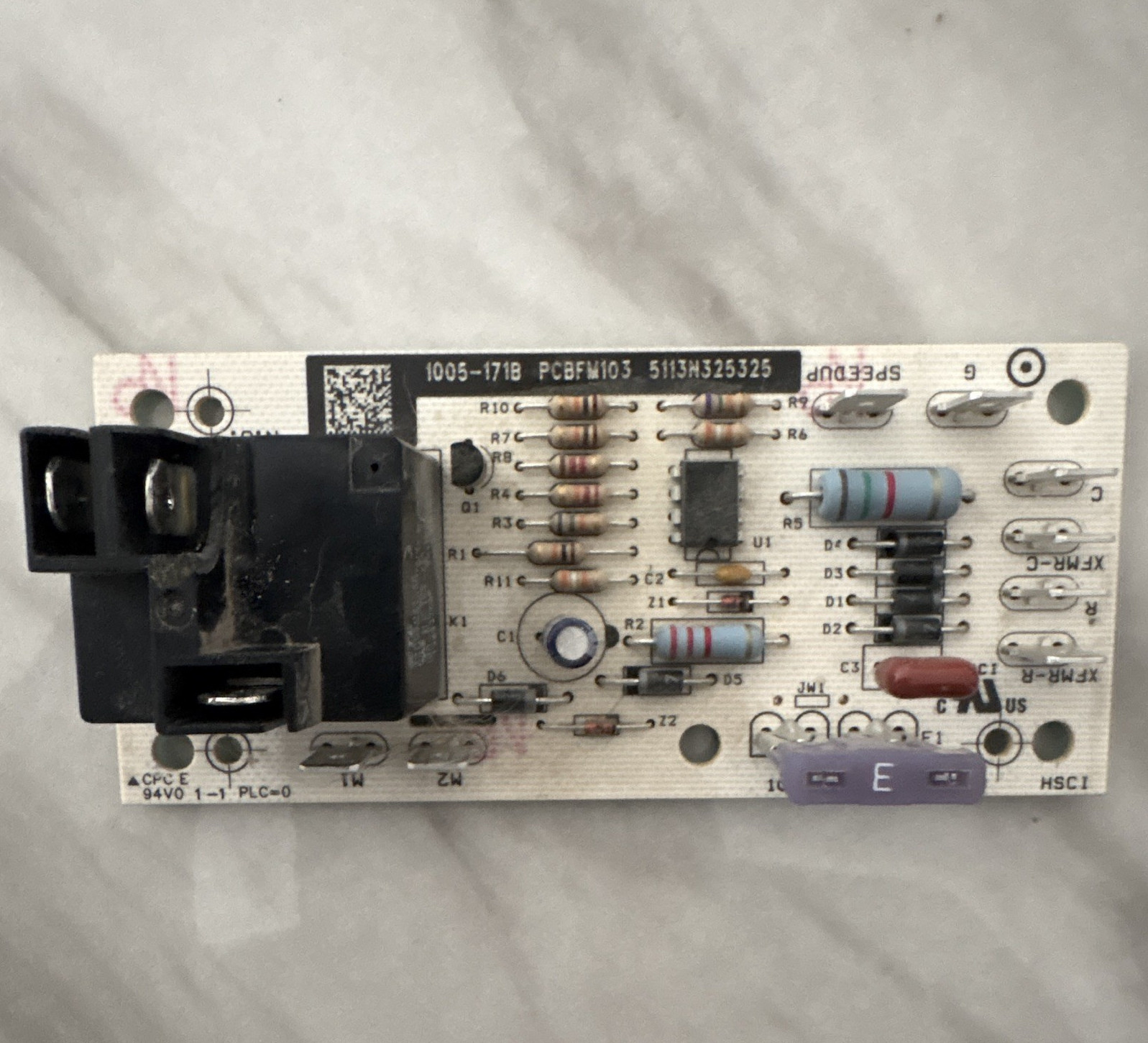 HVAC Control Circuit Board PCB 1005-171B PCBFM103 513M325325 (HSCI)