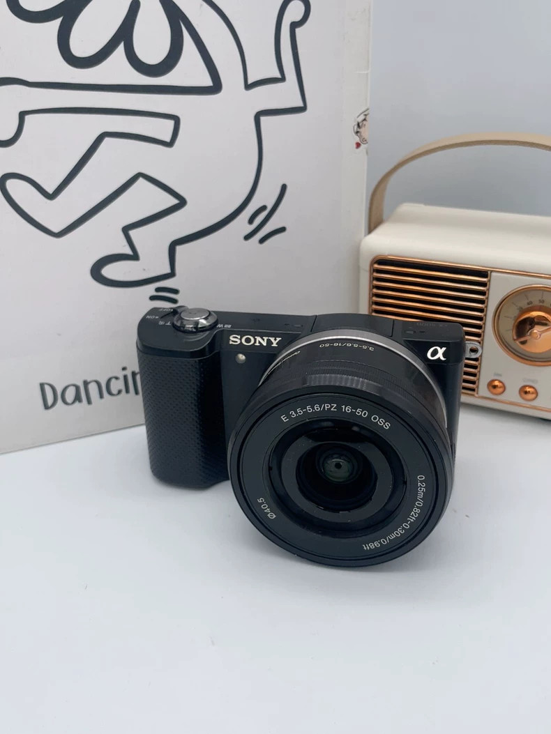 Sony Alpha a5000 Mirrorless Digital Camera w/ 16-50mm Lens Tested & Ready to Use