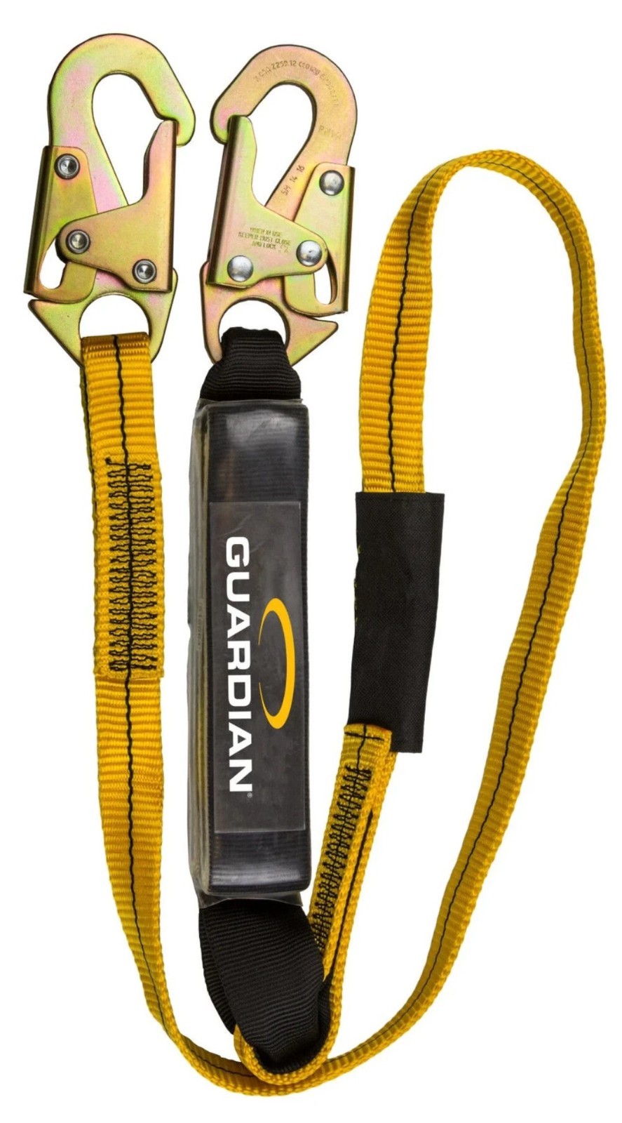 Guardian Fall Protection External Shock Absorbing Lanyard  6 Ft  #01220 Safety