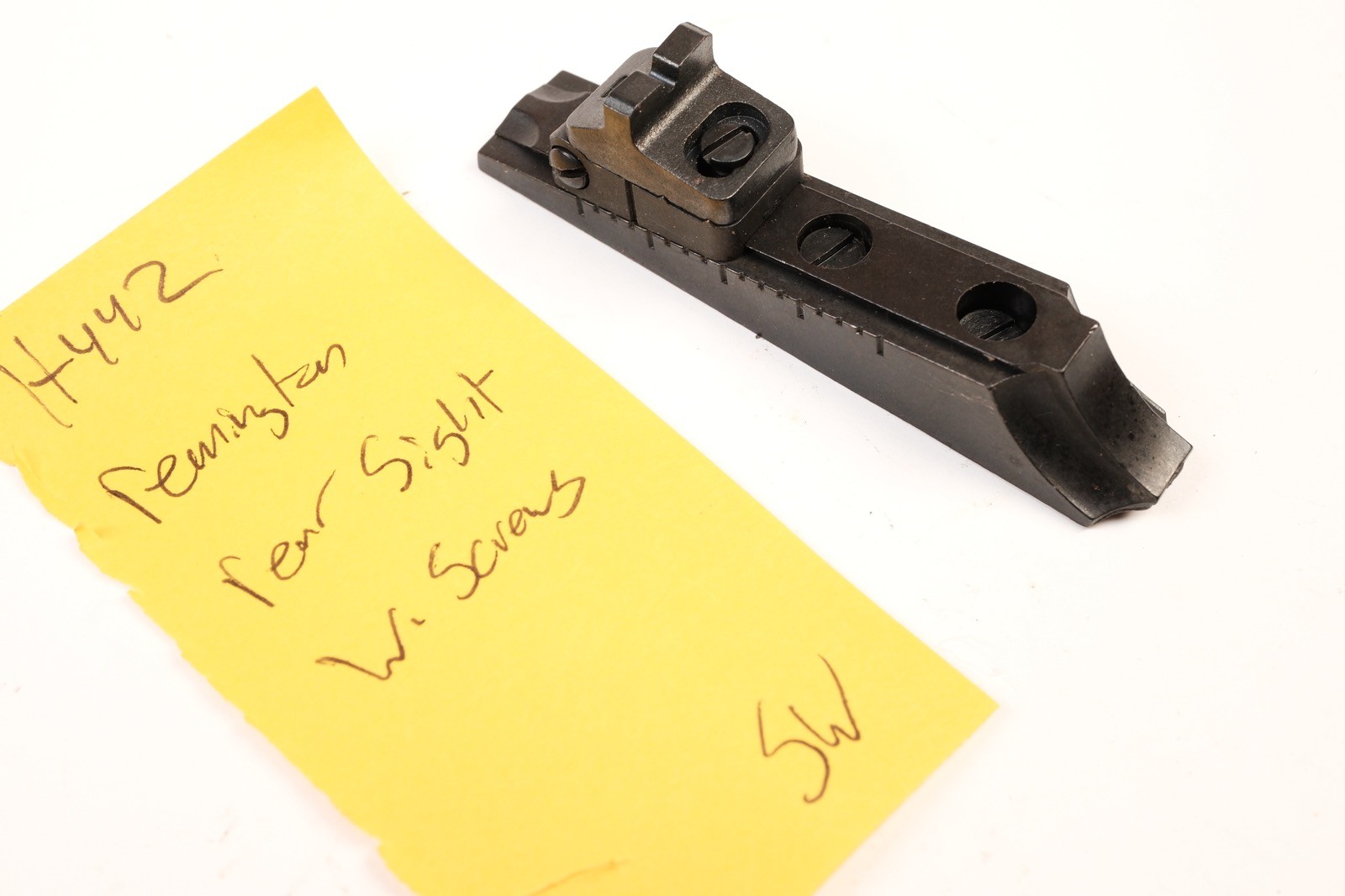 H442 Remington Rear Sight W. Screws 700 740 742 7400 760 7600