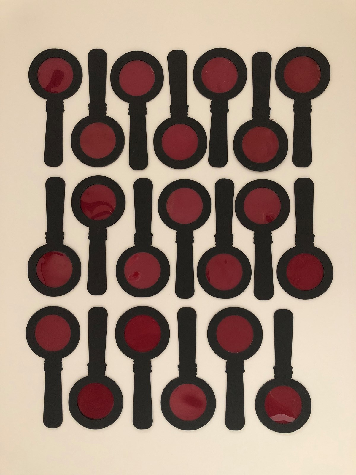 HIDDEN MESSAGE DECODER / SECRET DECODER / RUBY DECODER / RED REVEAL DECODER