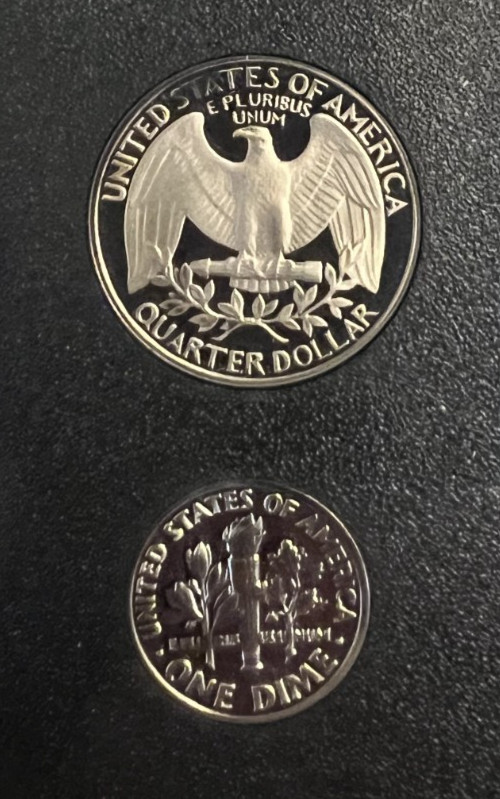 1983 & 1985 US mint proof set
