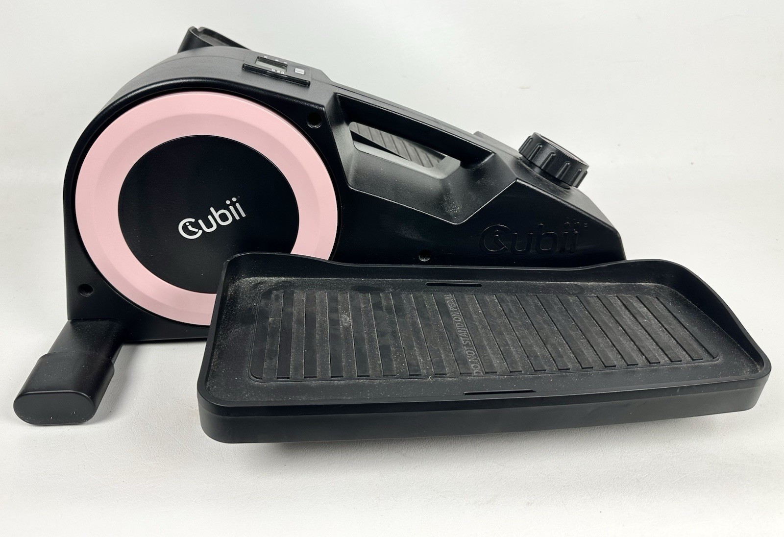 Cubii F3A2 Compact Under Adjustable Desk Elliptical Pedal Exerciser Pink