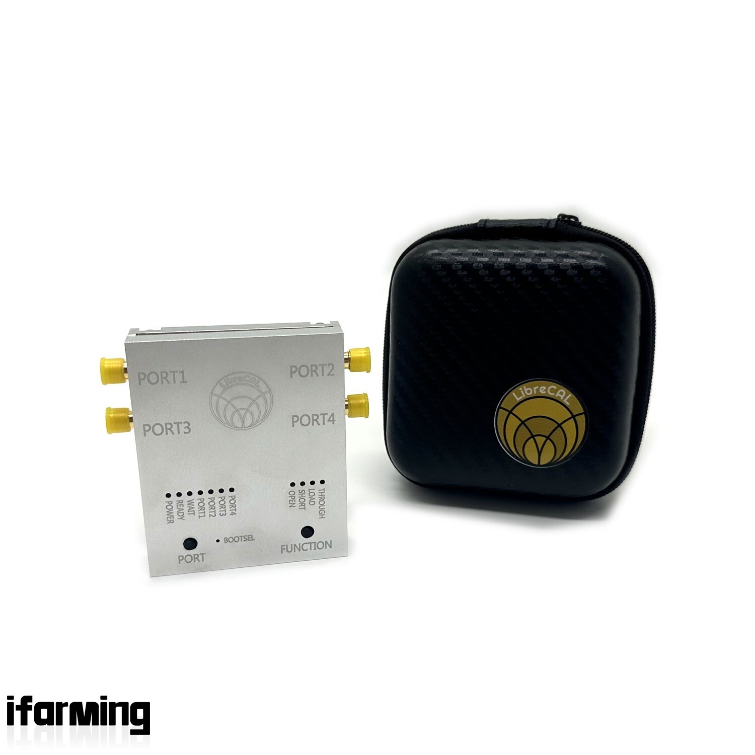 LibreCAL Electronic Calibrator Opensource Hardware Dedicated for LibreVNA top