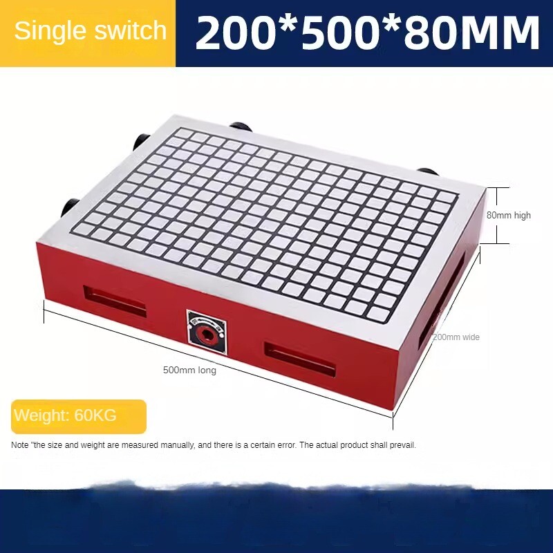 Permanent Magnetic Suction Cups True Square CNC Machining Centre Magnetic Table，