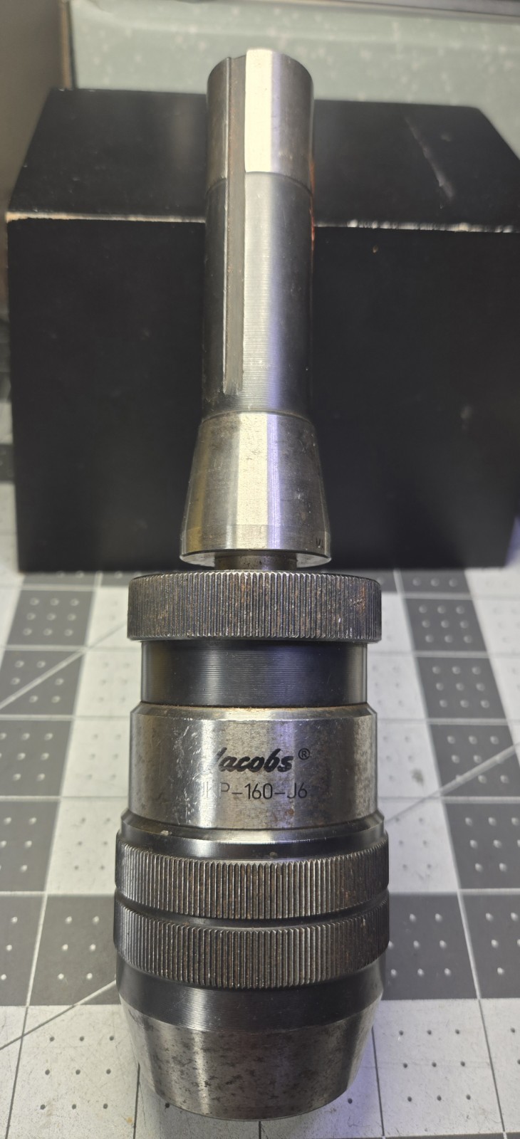JACOBS HIGH PRECISION IND w TAPER MOD. JKP-160-J6/3-16mm/0.118-0.630 in Sn#11704