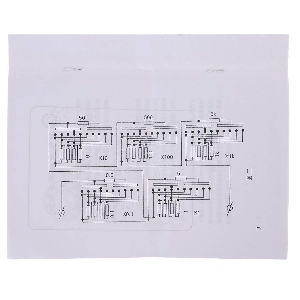 Variable Resistance Box 0-9999.9 Ohm Decade Resistor for Physics Lab Teaching
