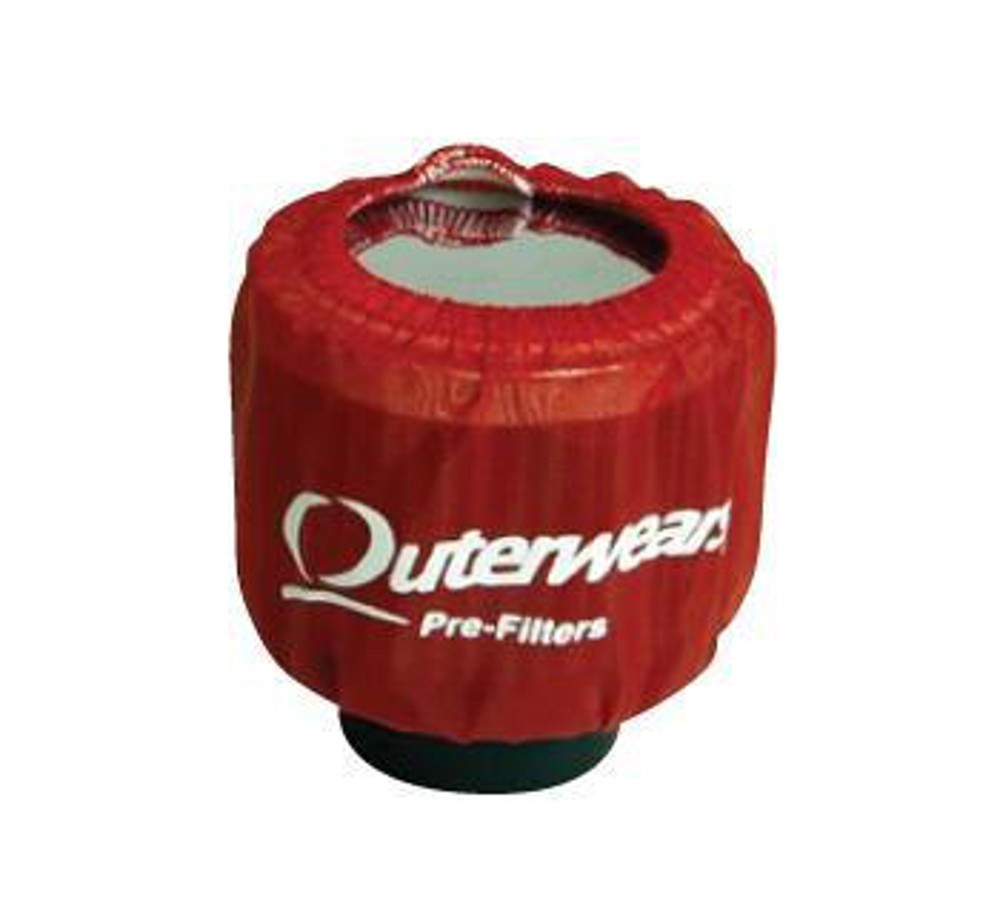 Outerwear Red NON Shielded Breather Pre Filter Dirt Racing UMP IMCA Outer Wear