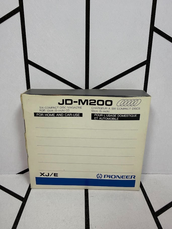 New Pioneer JD-M200 6-Disc CD Magazine Cartridge Genuine OEM Home Car Changer