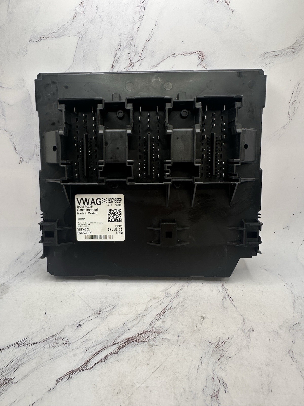 2012 Volkswagen Passat Body Control Module Bcm 5K0-937-085P  Oem