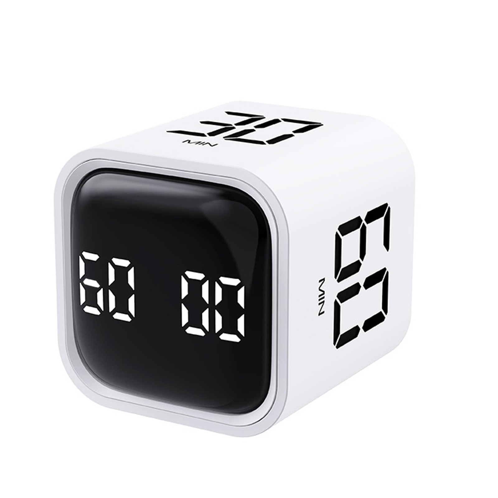 Rotating Pomodoro Timer 5,10,30, 60 Minutes Preset,Desk Productivity Flip Tim...