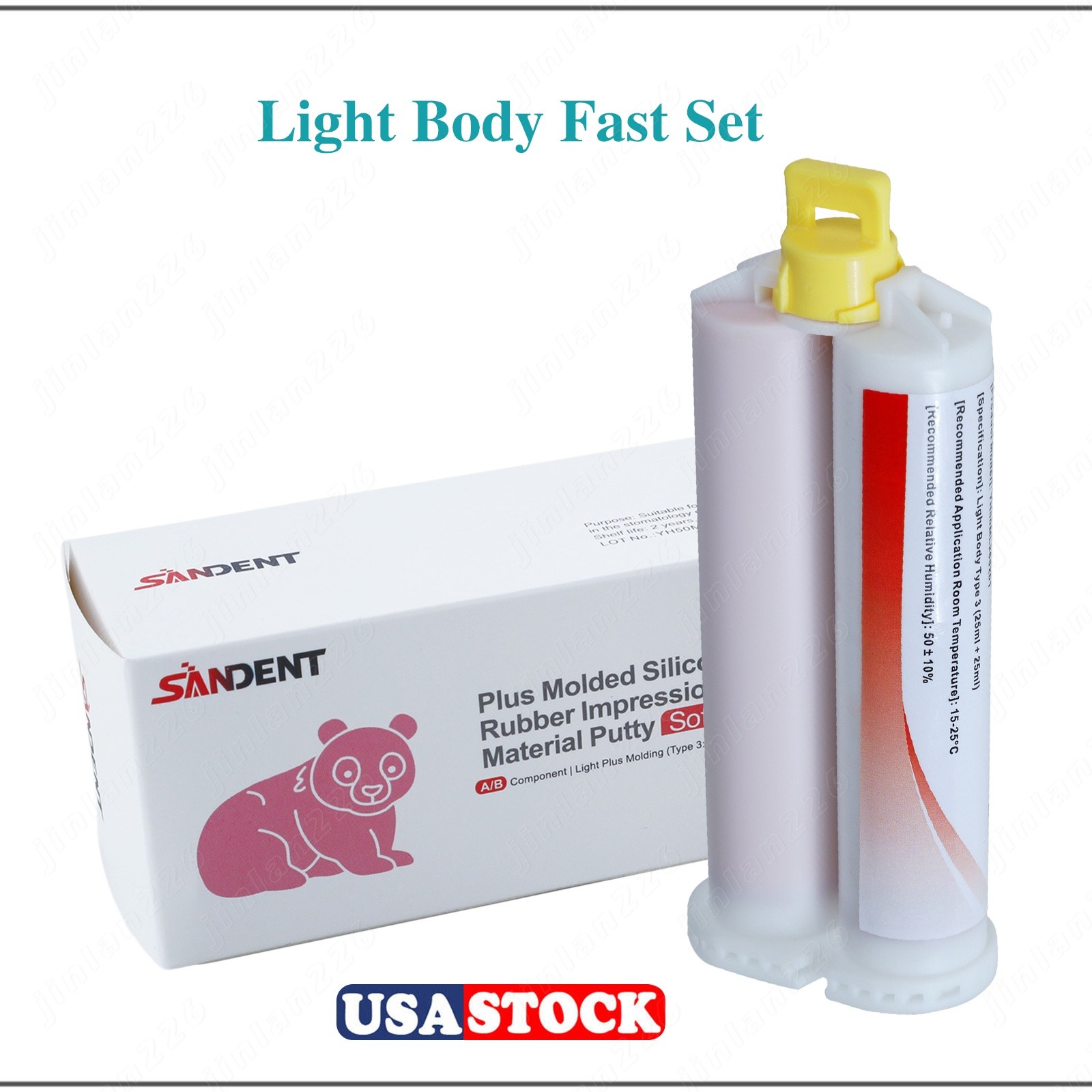 Dental Impression Material Fast Set Light/Medium/Heavy Body