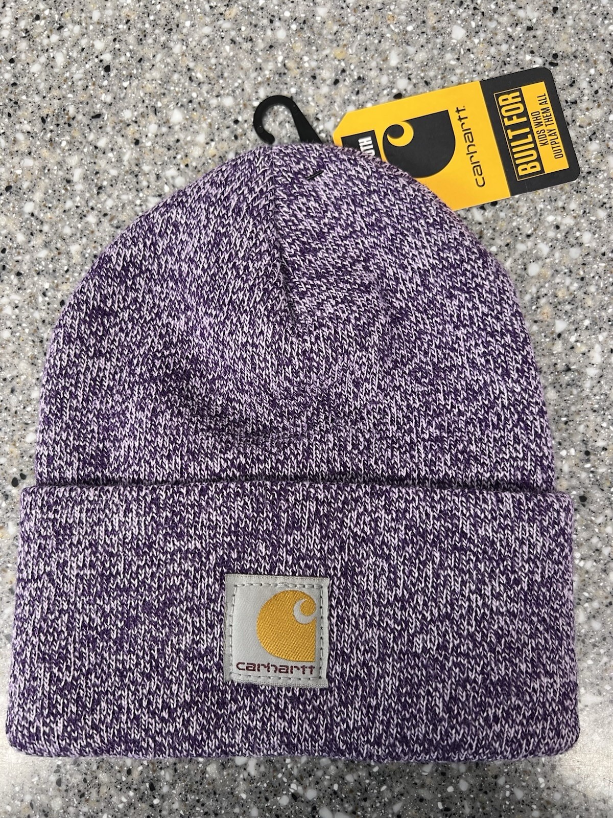 NEW! CARHARTT Child Youth Toboggan in PURPLE HEATHER & FAST FREE SHIP!