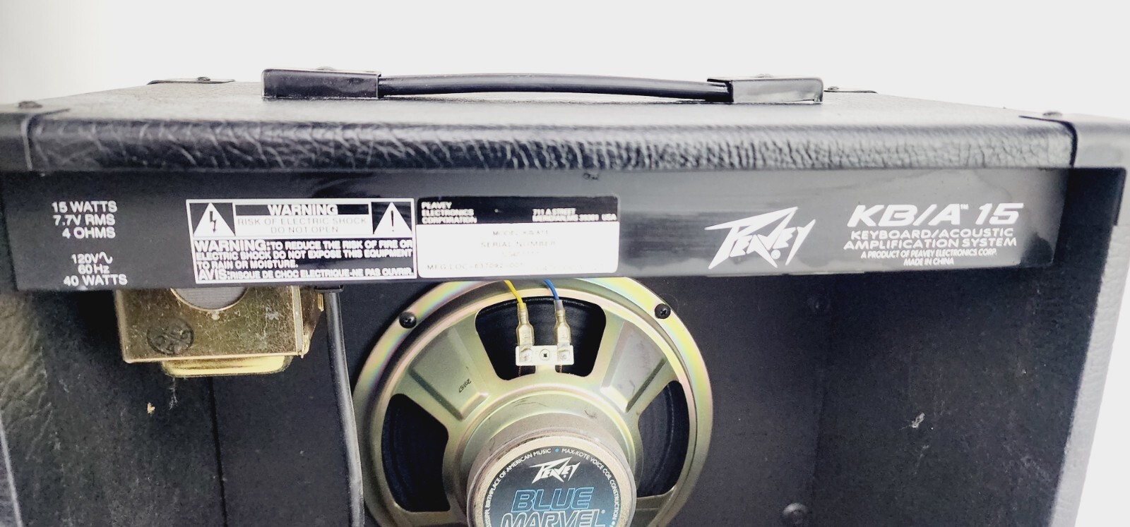 Peavey KB/A15 Keyboard/Acoustic Amplifier