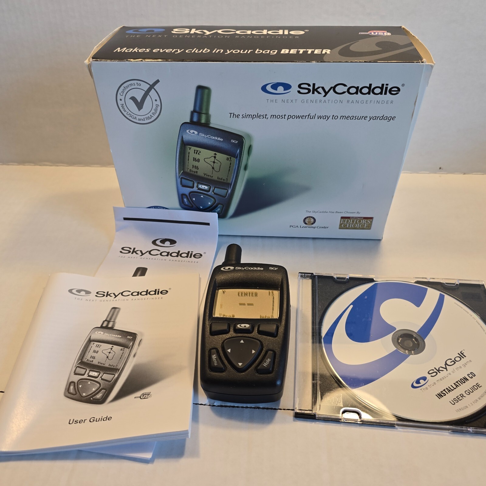 Sky Caddie SG2 Personal Digital Caddie Rangefinder Golf GPS