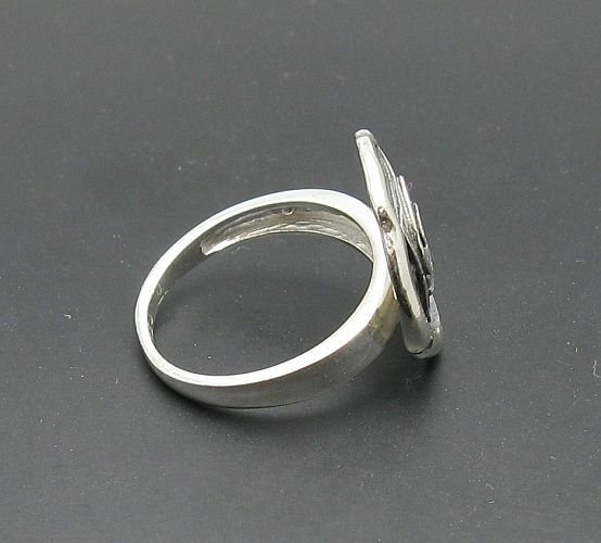 Genuine Stylish Sterling Silver Ring Solid 925 Spiral Handmade Hallmarked