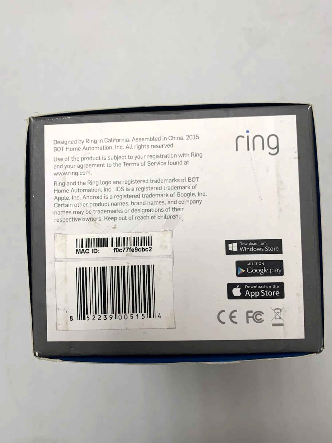 Ring Stick Up Cam Wireless Wire-Free Outdoor Security Camera NEW
