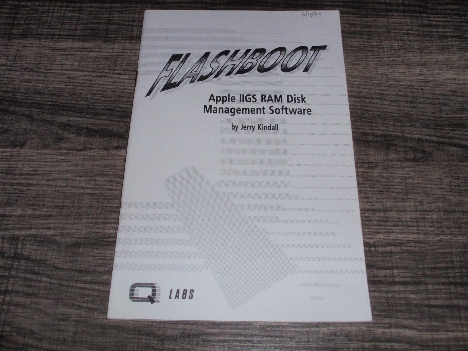 Manual for FlashBoot Apple IIGS RAM Disk Management Software by Jerry Kindall 92