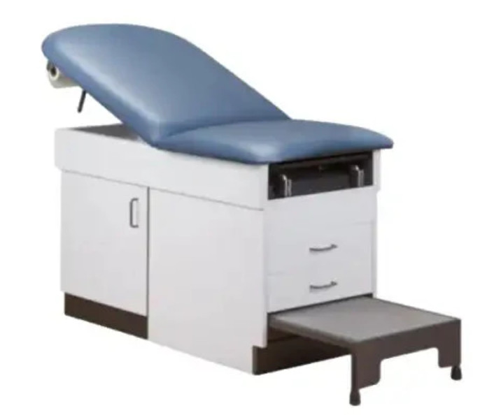 Clinton 8890 Family Practice Exam Table with Step Stool 8890