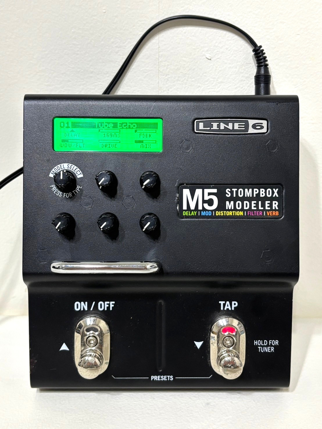 Line6 M5 Stompbox Modeler Multi-Effects Guitar Effect Pedal From Japan