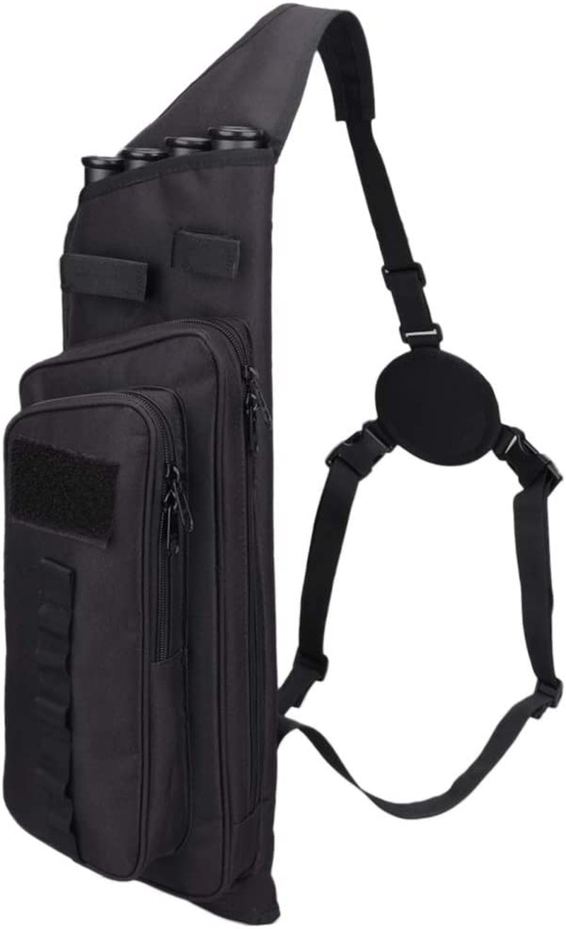Multi-Function 4-Tubes Back Field Quiver Training Archery Arrow Quiver for Field