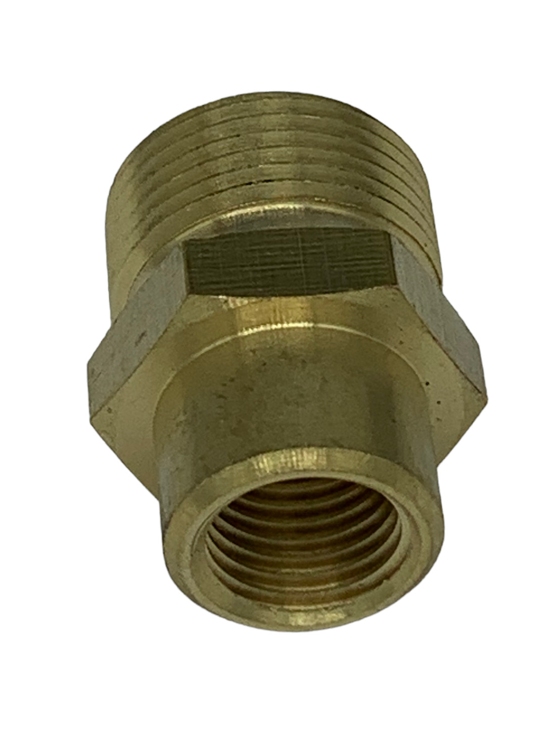 Pressure Washer Connector Plug 22mm Male X 1/4 NPT with 14mm Stem