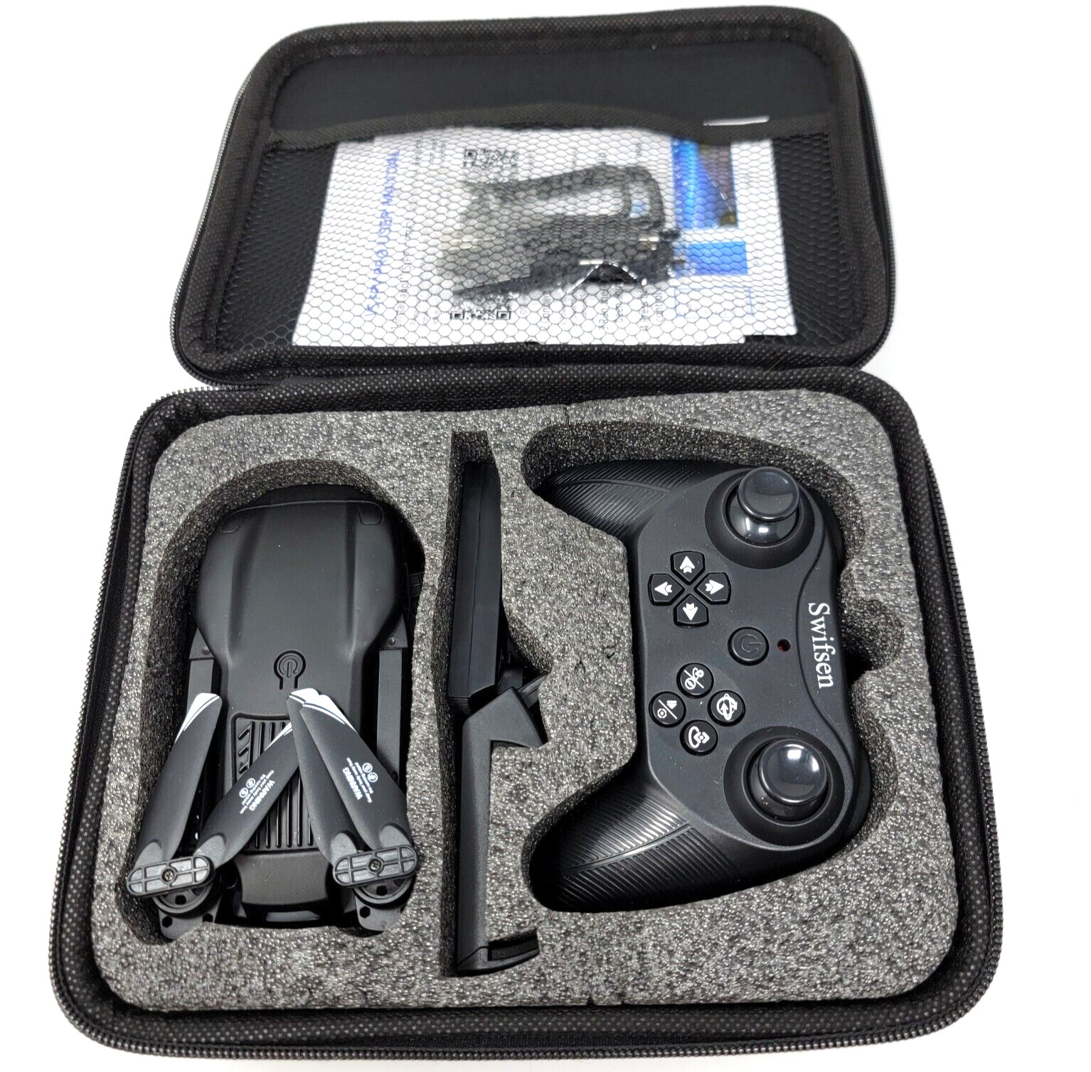 Swifsen Mini Drone w/ Camera 1080P HD FPV Camera Remote Control OPEN BOX