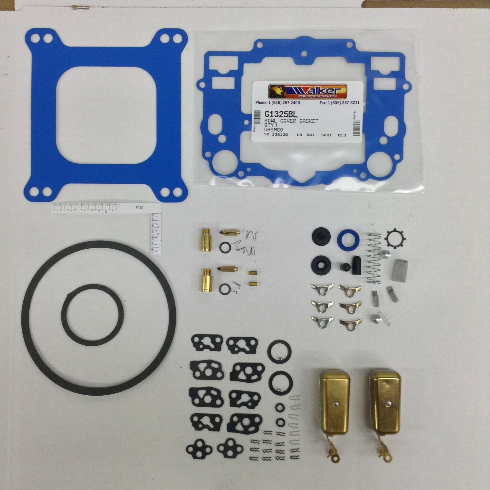 Edelbrock AFB Carb Rebuild Kit W/ FLOATS 1405 1406 1407 1409 1410 NON STICK