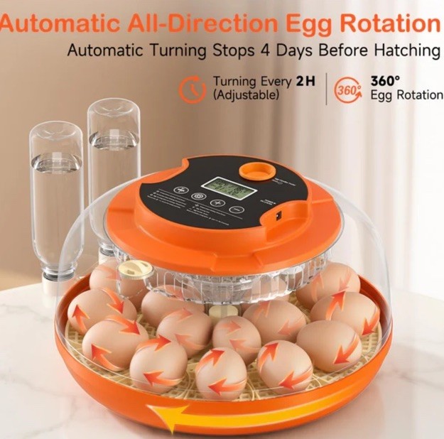 (20)18 Egg Incubators for Hatching Eggs, Automatic Egg Turning and Humidity Cnt