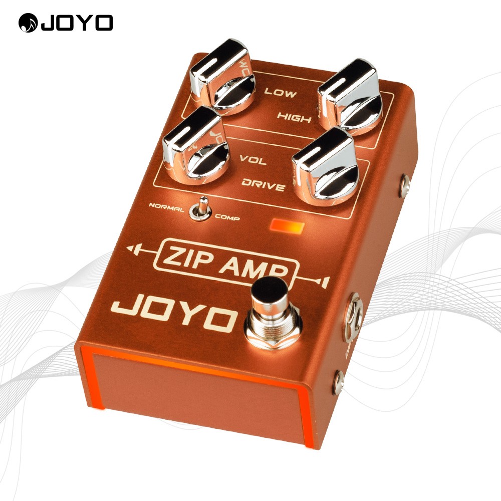 JOYO AMP Pedal Simulate Amplifier Effect Compression Overdrive Pedal for Guitar