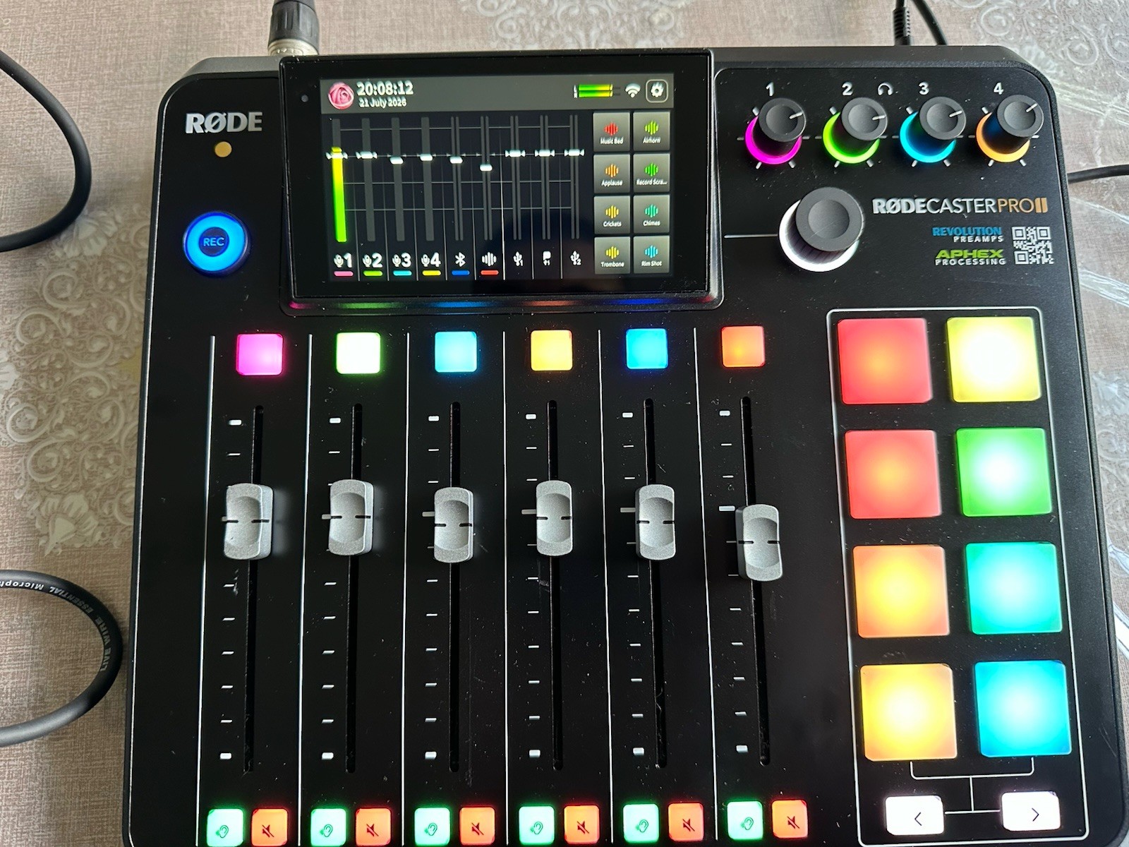 RODECaster Pro II Integrated Audio Production Studio