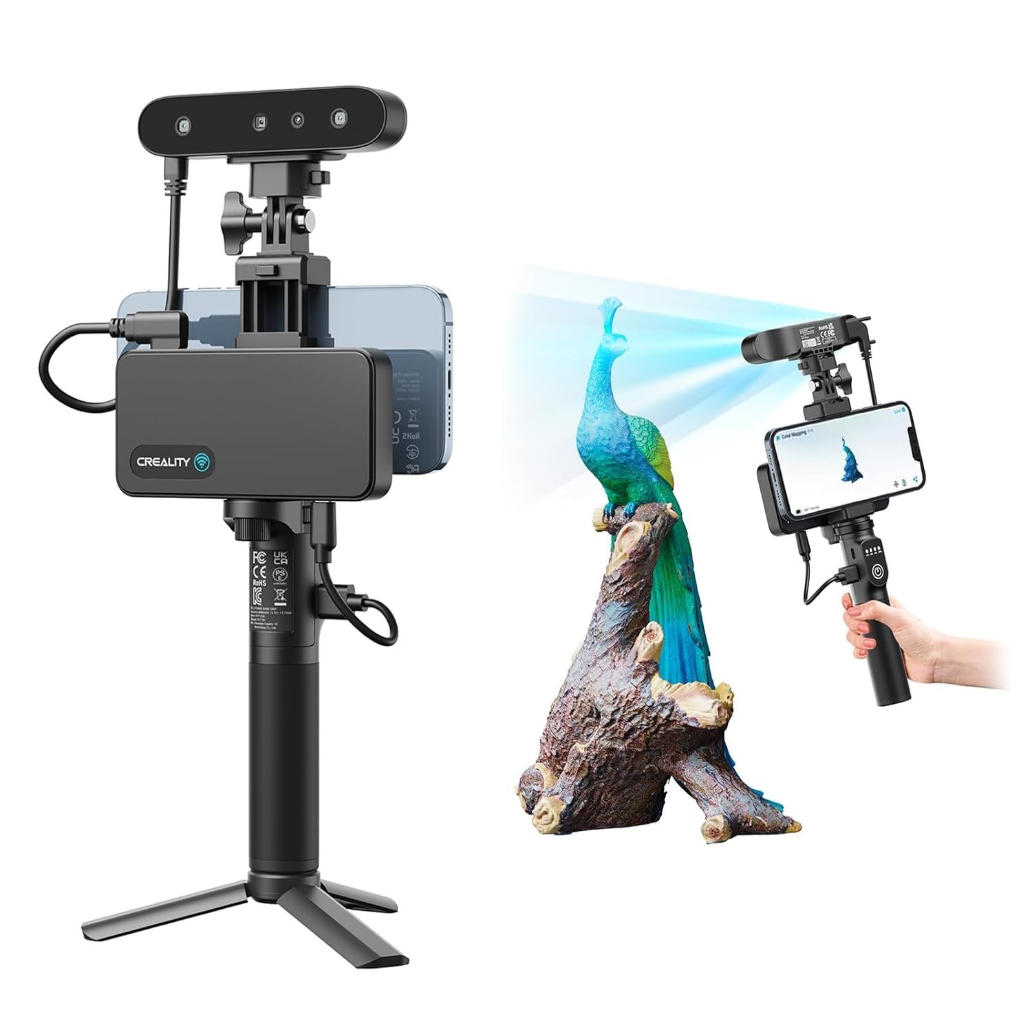 Creality CR-Scan Ferret Pro 3D Scanner Fast Scan Portable for iOS Mac Windows