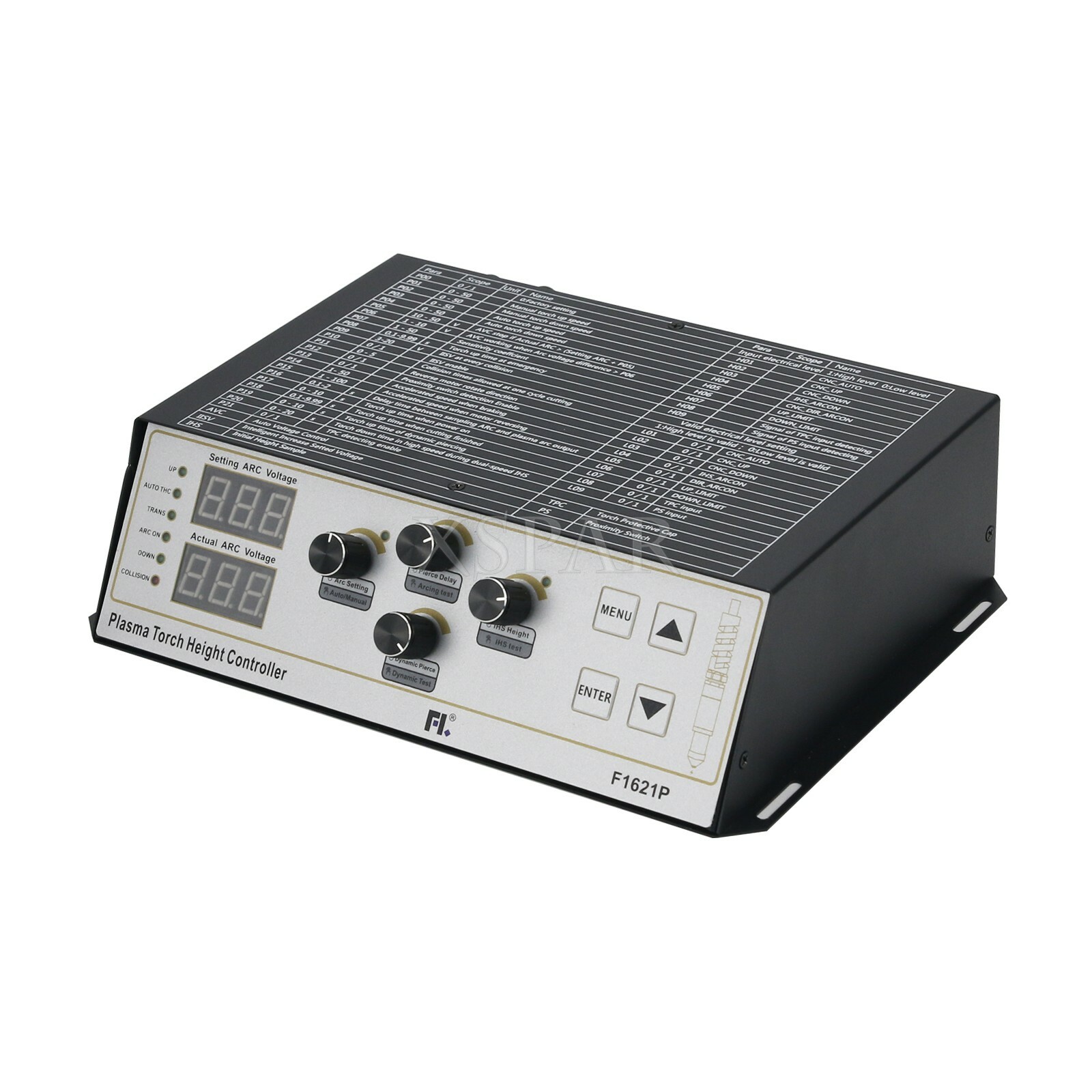 F1621 THC Plasma Torch Height Controller With Two LED Tube For Plasma Cutting xr