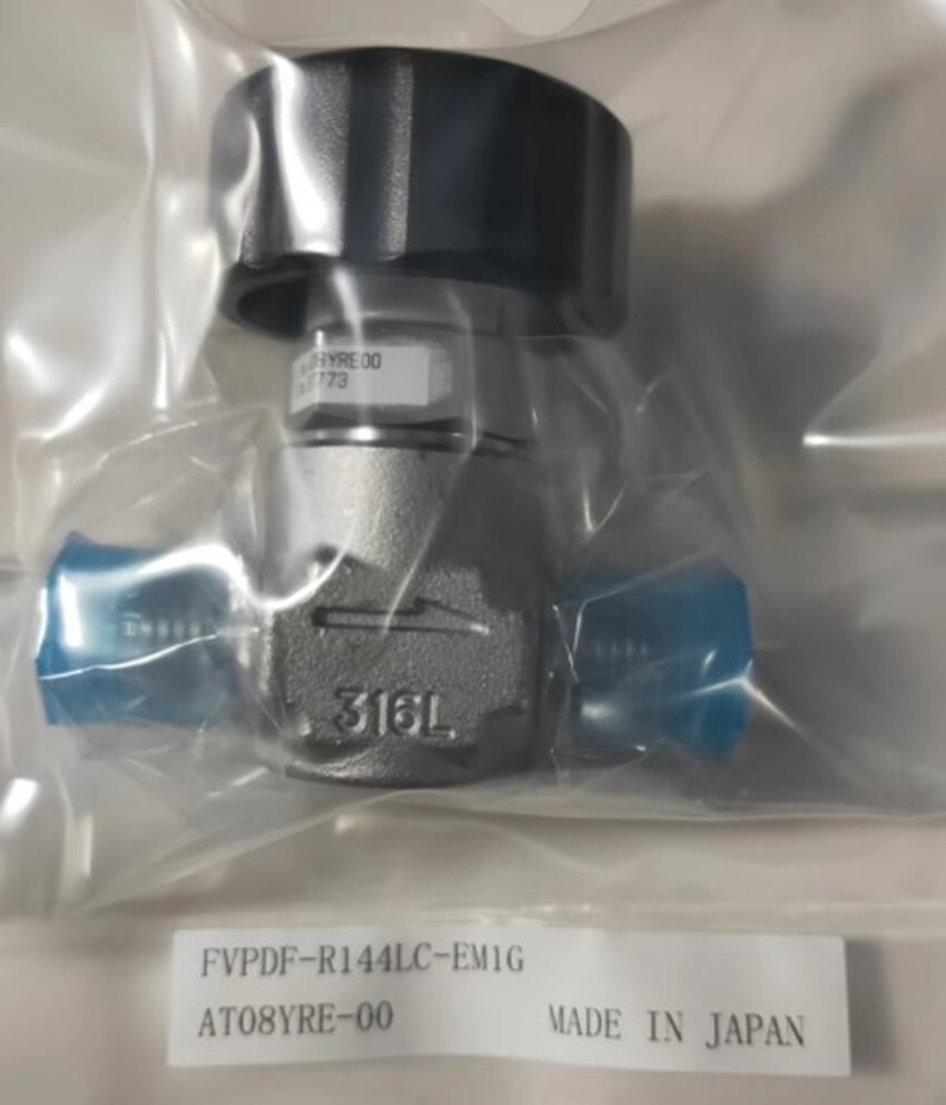 1pc New FUJIKIN 1/4 MVCR Manual Low Pressure Diaphragm Valve FVPDF-R144LC-EM1G