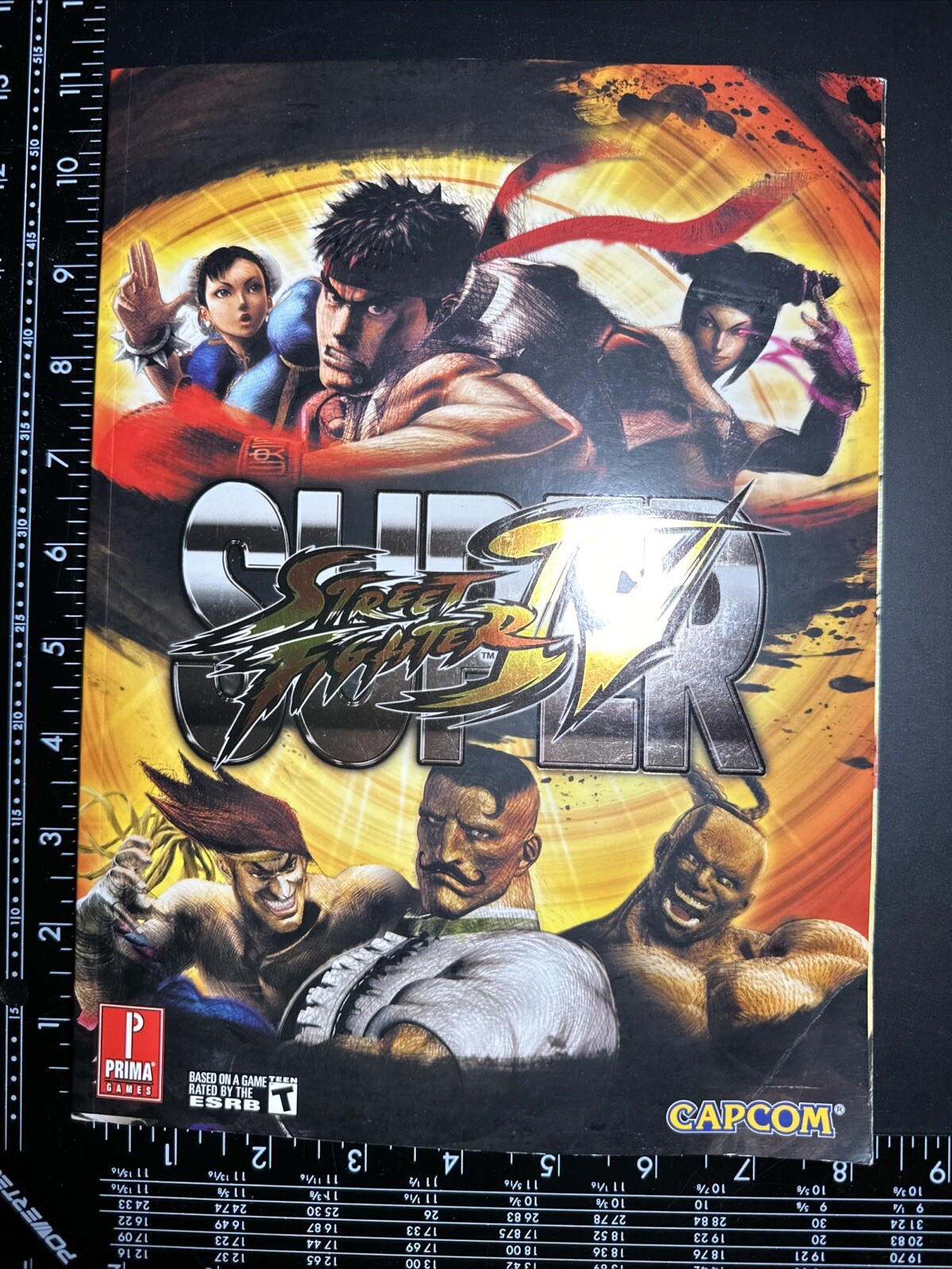 Super Street Fighter IV 4 Video Game Prima Strategy Guide Paperback 8691