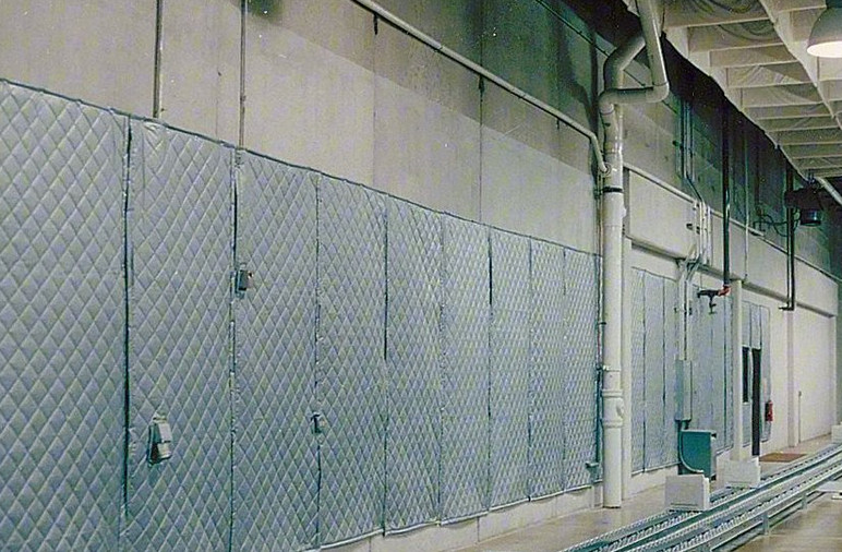 Acoustic Partition 0.75 NRC, Gray, 8 ft Overall Lg, 4 ft Overall Wd, 1 in Thick