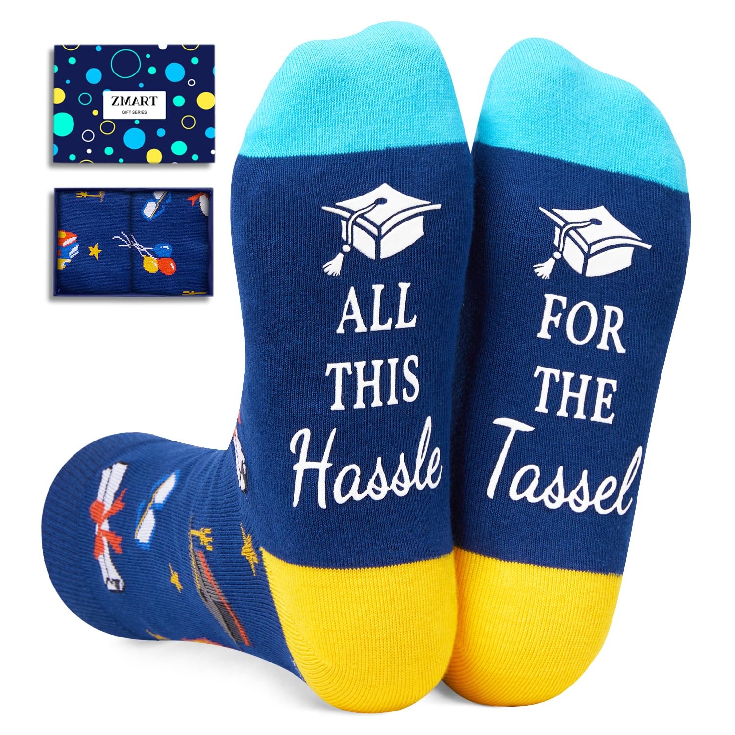 Graduation Gifts for Him Her - Socks Class of 2026 College High School 8th Gr...