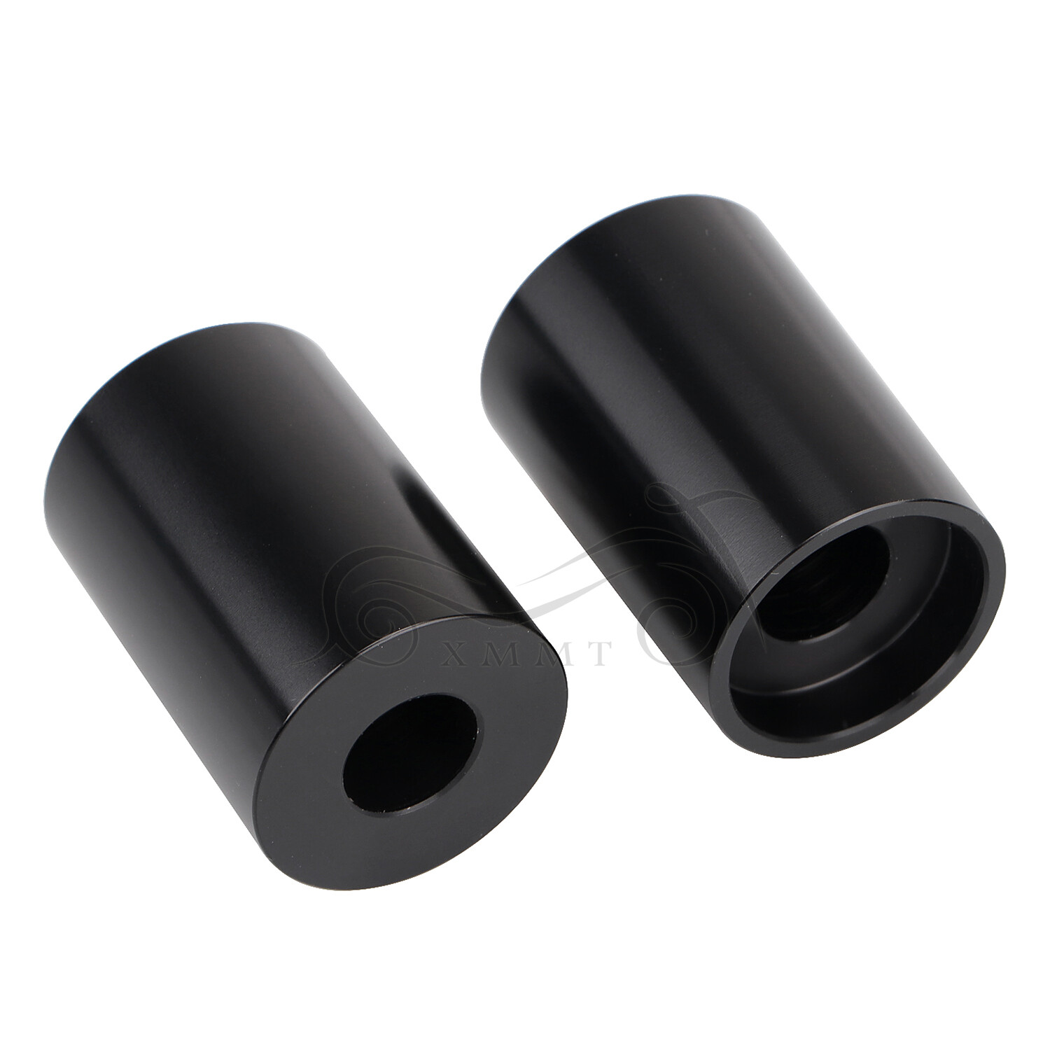 1.75" Motor Black Riser Extension For Harley 1" Handlebars Softail Sportster 883