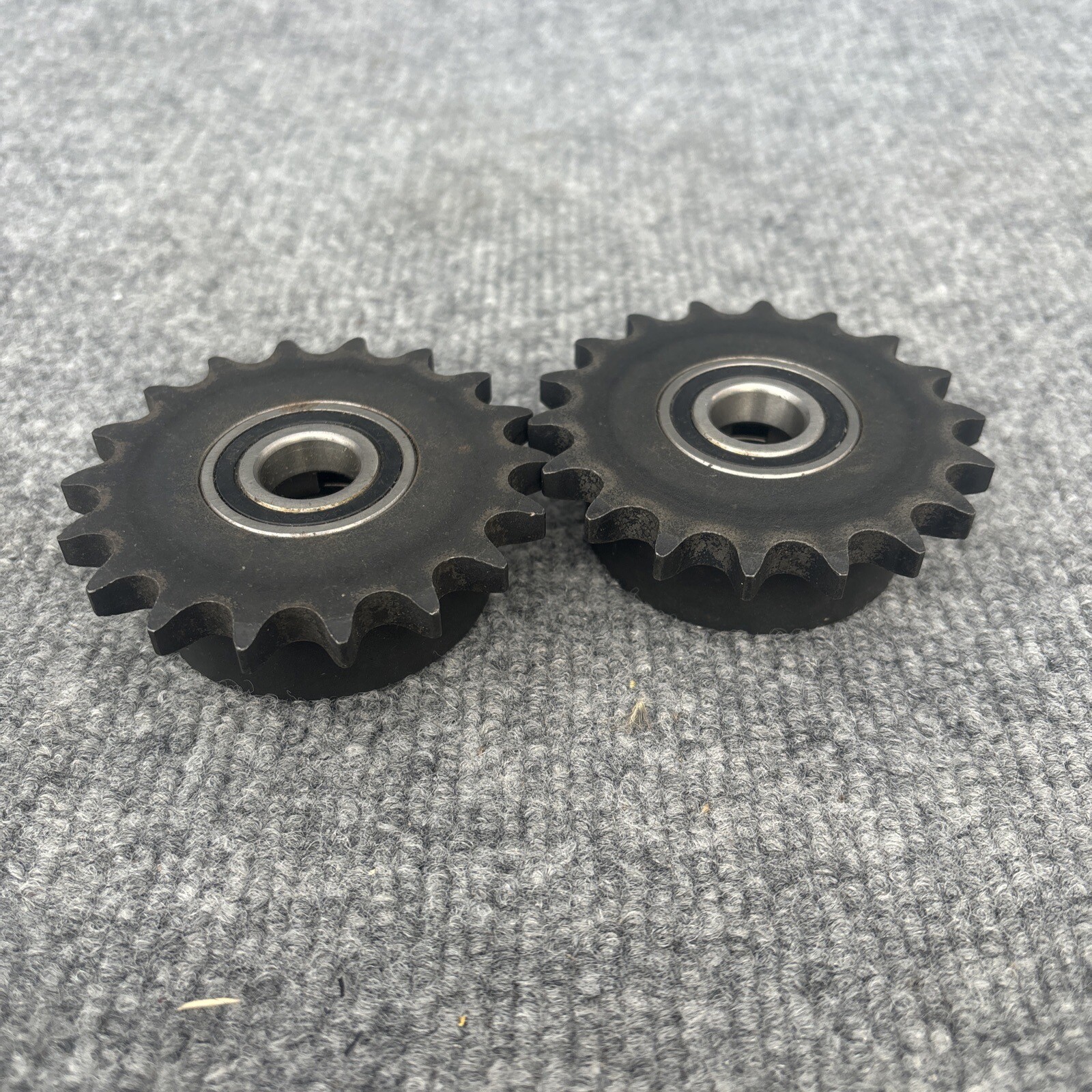 Lot of 2 - Martin Sprocket 40BS18HT x 1.375" Bore with  5/8 bore Bearing New